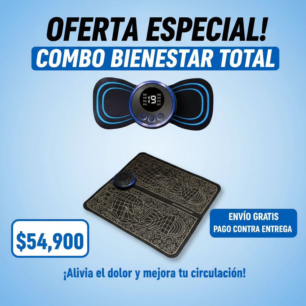 COMBO TAPETE MASEAJEDOR Y MARIPOSA GRATIS - 2x1