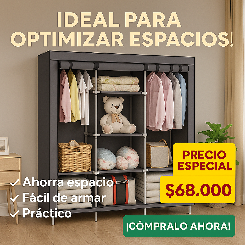 Clóset de Tela portatil
