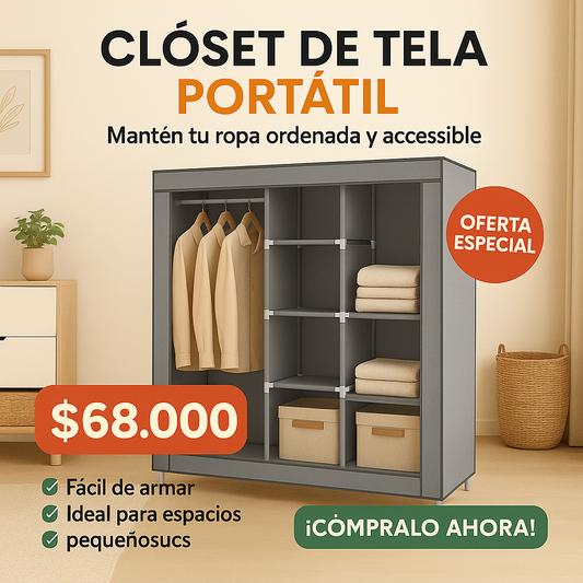 Clóset de Tela portatil